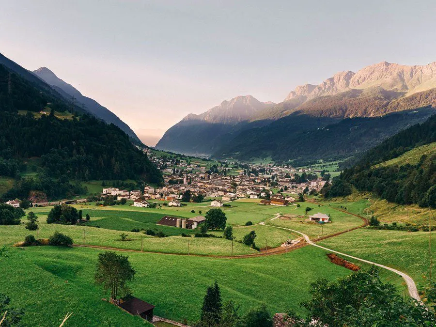 Valposchiavo Poschiavo in Graubünden