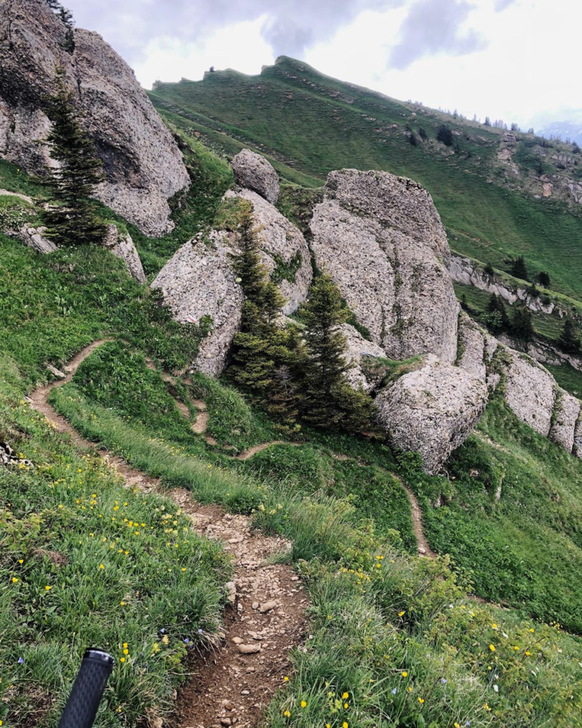 federispitz-bike Mountainbike Tour beim Federispitz