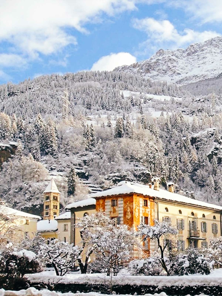 Poschiavo in Winter